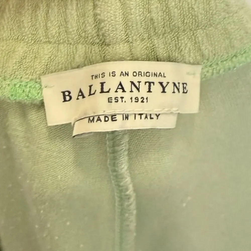 Ballantyne Terry Cloth Jade Sweatpants‎ Small Loungewear Cozy Warm